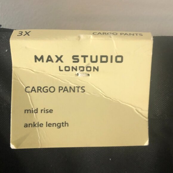 Max Studio Cargo Pants 3X - Picture 7 of 11